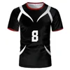 Anime Blue Lock MICHAEL KAISER 3D  Men's T-shirt Plus Size Fashion Sports Short Sleeved Tees Sports Tshirt Kids Tops 2025 6