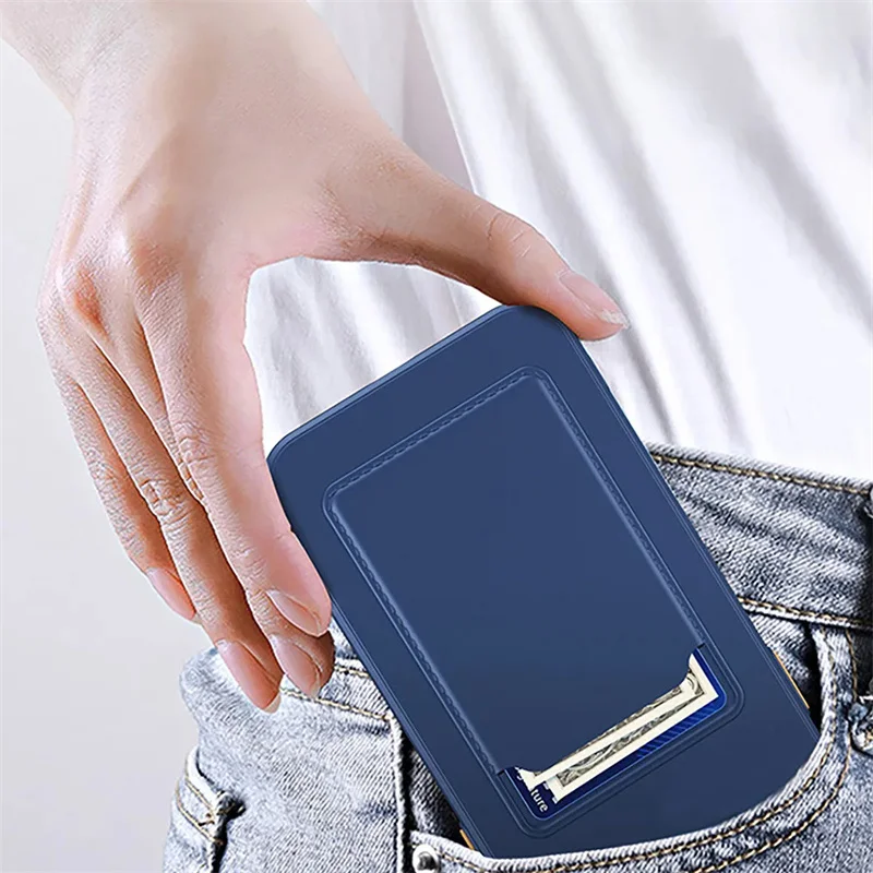Silicone Card Holder Soft Phone Case Cover