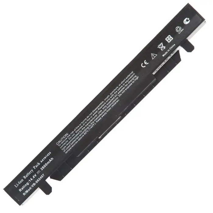 Аккумулятор для ноутбука Asus ZX50 ZX50J ZX50JX ZX50V ZX50VW GL552 GL552VW GL552J (14.4-15V 2200mAh). PN: A41N1424 |