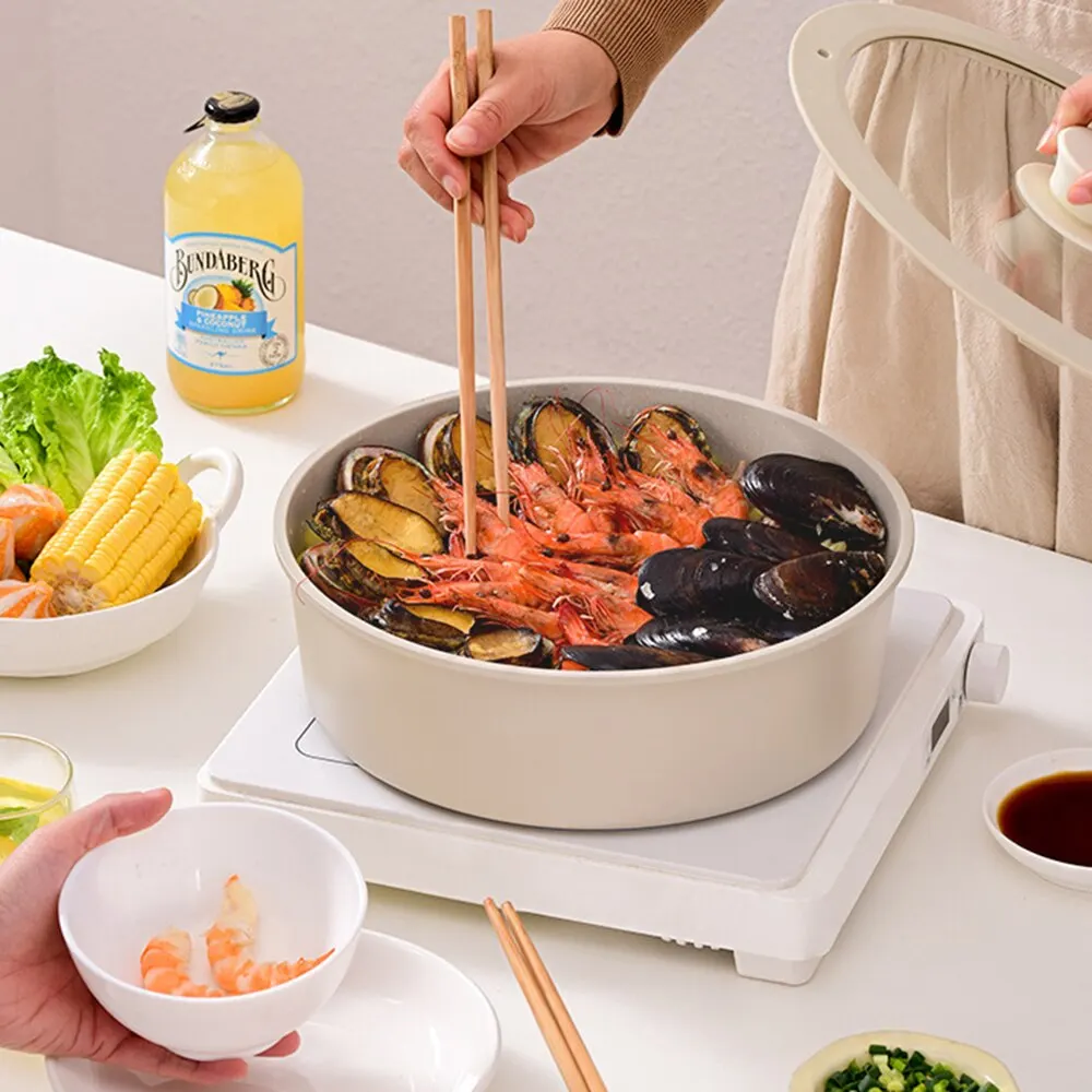 Non-stick Cookware Set 1PC Detachable Medical Stone Composite Bottom