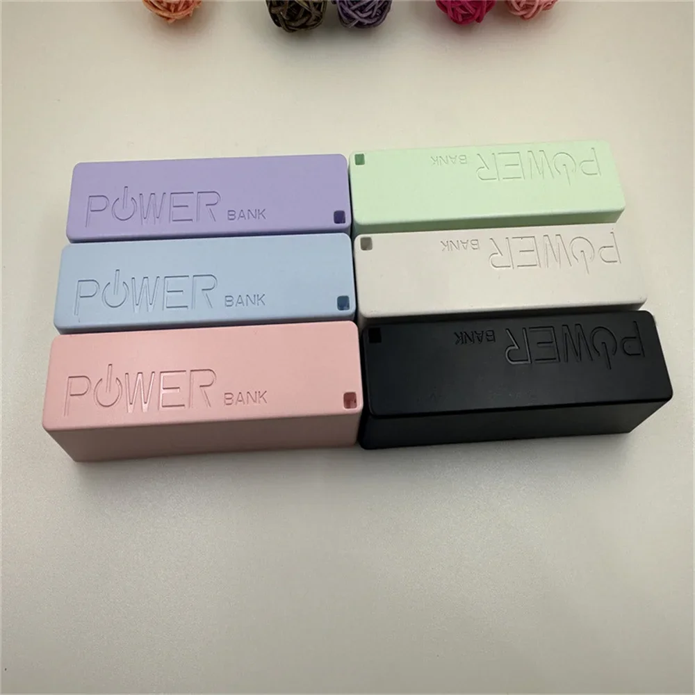 DIY TYPE-C 18650 Power Bank Kit Battery Charger Case Portable USB Power Bank Kit Storage Case Mobile Supply Box