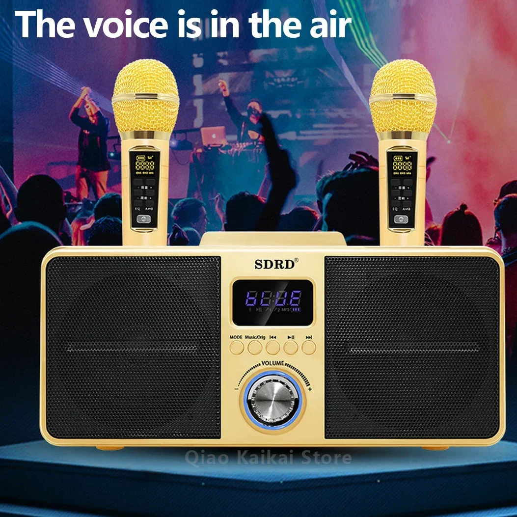 Sd309 Altoparlante Wireless Bluetooth Home Karaoke System Outdoor Subwoofer Portatile Music Sound Box Aux Tv Soundbar Audio Center