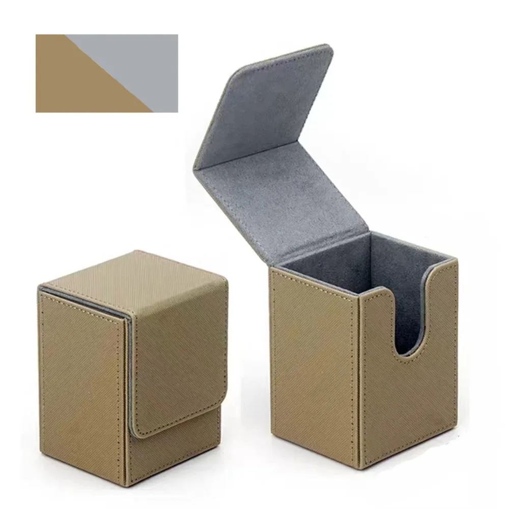 Gift Box PU Game MTG Trading Card Holder Collectible Game Storage Card Deck Case Protectors Organizer Storage Box Women Men