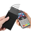 Rfid Smart Wallet Card Holder Metal Thin Slim Men Women Wallets Pop Up Minimalist Wallet Small Black Purse Vallet Walets for Men 4