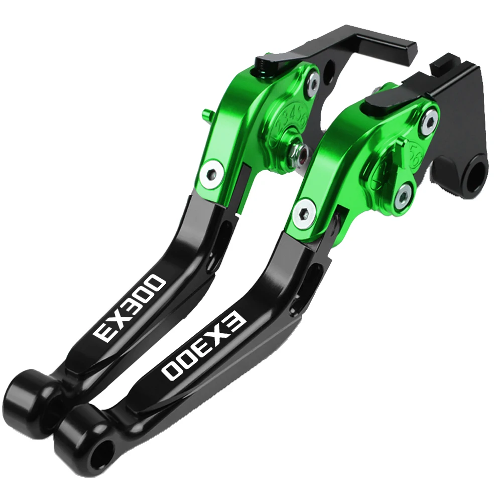 

Motorcycle Adjustable Brake Clutch Levers Handlebar Handle lever brakes For Kawasaki EX300 EX 300 2013-2018 2017 2016 2015 2014