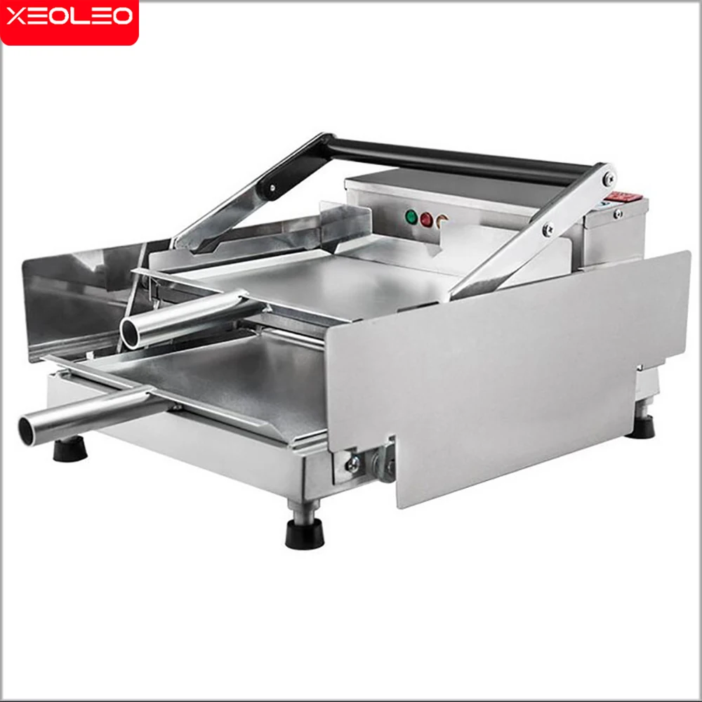 XEOLEO Baking Machine Hamburger Making Food Processor Oven Non-stick Commercial Stainless Steel Burger Maker Home Appliance