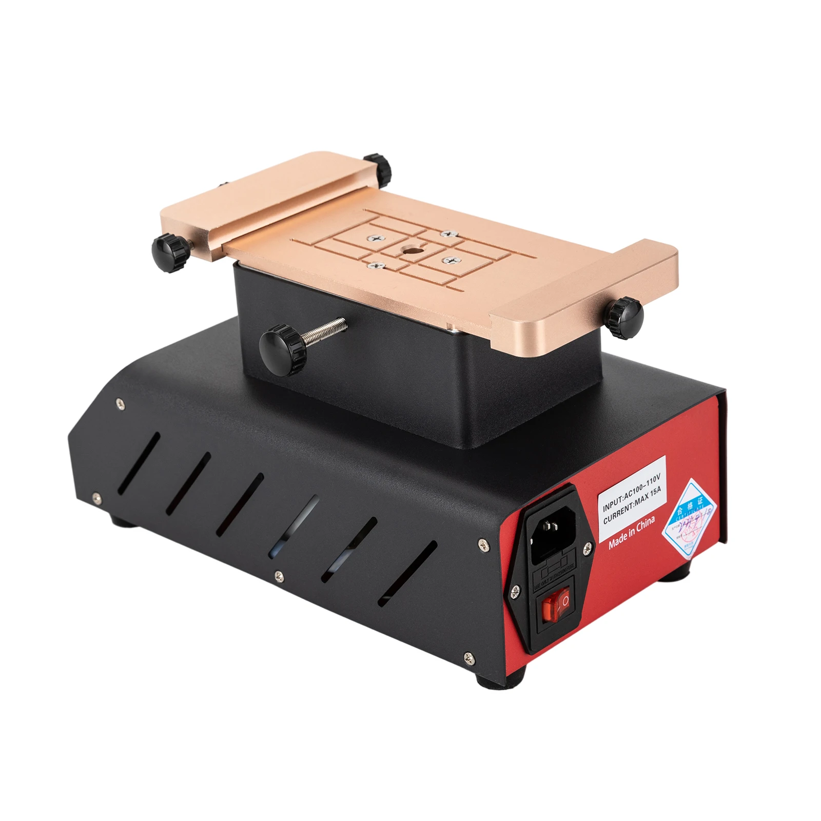 LCD Screen Separator Machine, Strong Suction, 360&deg; Rotation, Adjustable Temperature, Compact for Mobile Repairs