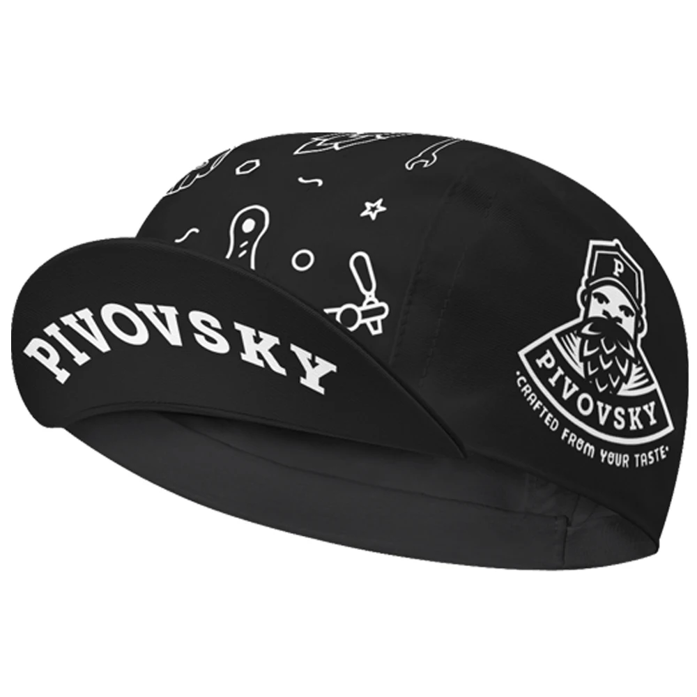Retro Black Cycling Caps Mountain Riding Bike Hats Breathable And Quick Drying 5