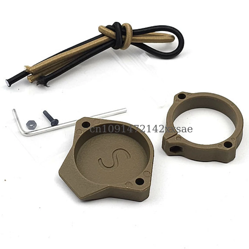 Surefire Scout Light Flashlight Lens Protective Cover Weapon Light Tactical Front Lens Cap M300 M600 Modlite M951 Protector