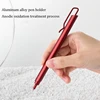 Kaco KLIP Metal Signature Pen 0.5mm Black Ink Boligrafo Gel Business Stylos With Pen Clip School Office Meeting Writing Supplies 4
