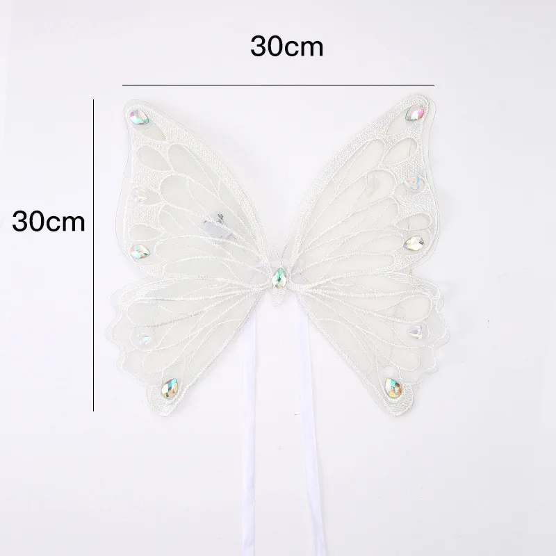 Dog Wings Glowing Butterfly Pet Back Decoration Creative Cute Cat Accessorie Dog Clothes for Small Medium Accessory Pet Supplies 6