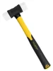 Tuolishi Solid Rubber Hammer Plastic Nylon Head Non elastic Rubber Hammer Floor Tile Installation Hammer 1
