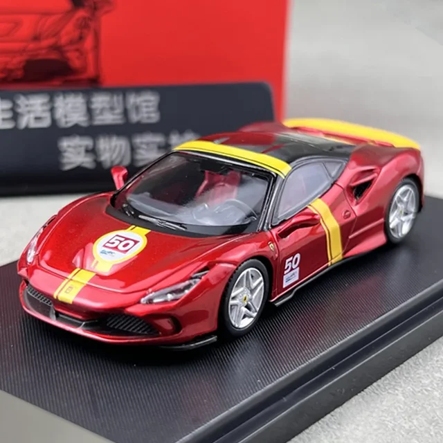 Ferrari F8 tributo 1/64 ミニカー XF Model 1/64 Ferrari F8 Tributo Alloy Toy Motor Vehicle Diecast