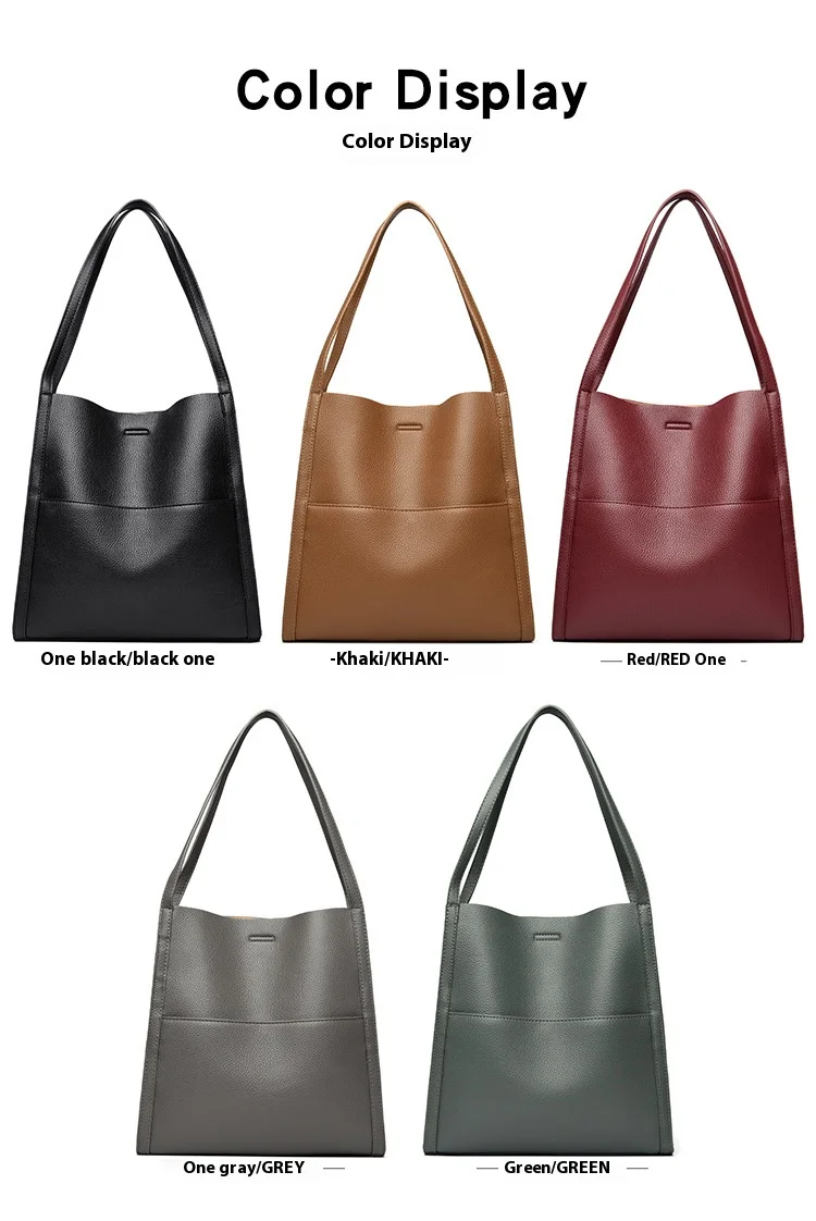 Neue Ankunft, heißer Verkauf, PU-Schultertaschen für Damen, weiche Geldbörsen und Handtaschen mit magnetischem Druckknopfverschluss oben – Detail 2