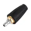 360 Rotating Turbo Nozzle Sprayer With 1/4" Quick Connect 4000 PSI High Pressure Washer Cleaner Accessories Brass 1