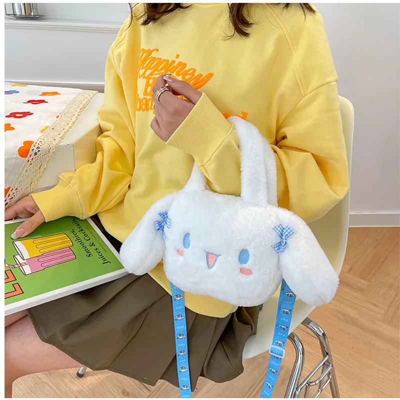 Kawaii Sanrio Plush Toys Cinnamoroll Plushie Bag | Sanrio Anime Plush  Cinnamoroll - Plush Backpacks - Aliexpress