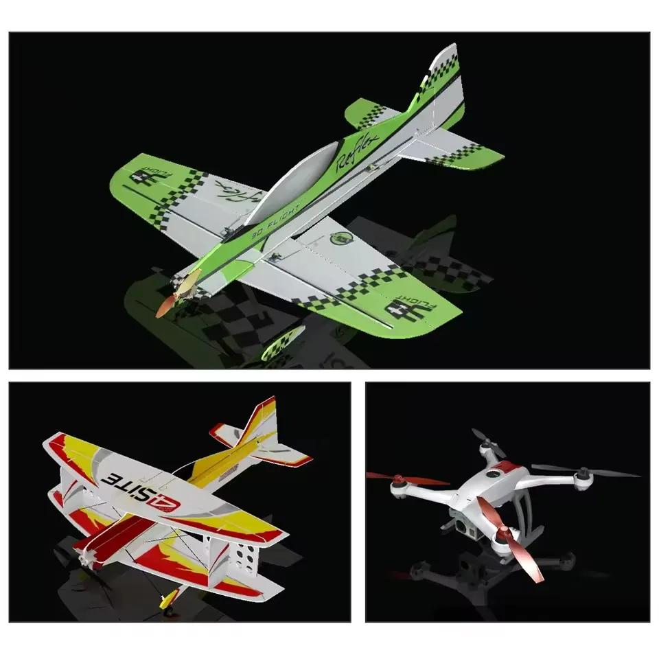 Simulateur de vol RC 8 en 1 avec dongle USB pour Phoenix 6.0 et FPV, affiché à côté d'une manette.
