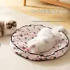 Smart Interactive Cat Toys Ball Fast Rolling in Pouch Hide and Seek Kitten Toy Motion Activated Interactive Cat Toy for Indoor 6