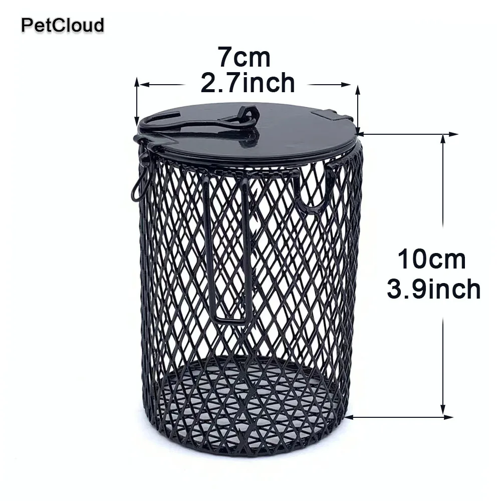 Pet Heat Lamp Lampshade Pets Brooder Reptile Calcium Supplement Lamp Prevent Electric Shock Scald Shade Bird Accessories