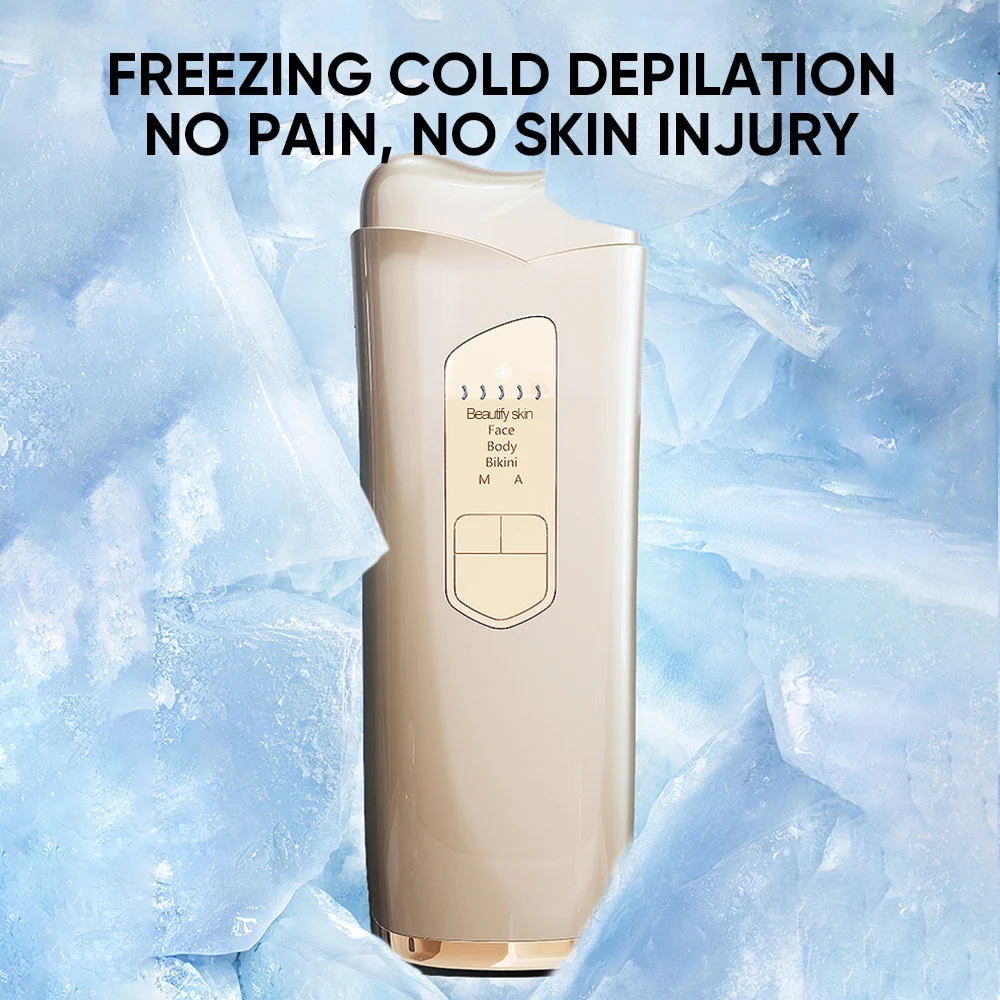 Vancostar Laser Epilator Cool 999999 Flash 4 Function Mode Bikini Trimmer Beauty Health Permanent IPL Hair Removal Free_voghion.com
