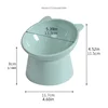 Pet feeding bowl Diagonal neck guard bowl Large caliber dog bowl Pet supplies diagonal to prevent upset 6