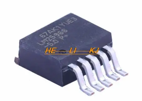 

Free shipping 50 pcs/LOT LM2596S-5.0 LM2596S-5 LM2596S IC REG BUCK 5V 3A TO263-5