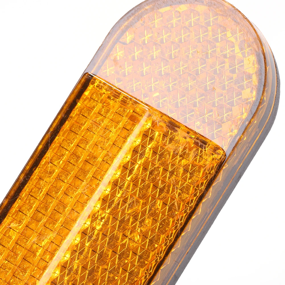 1pc ABS Scooter Front Safety Reflective Reflector for M365 Pro 2 Electric Scooter Bicycle Night Warning Reflector