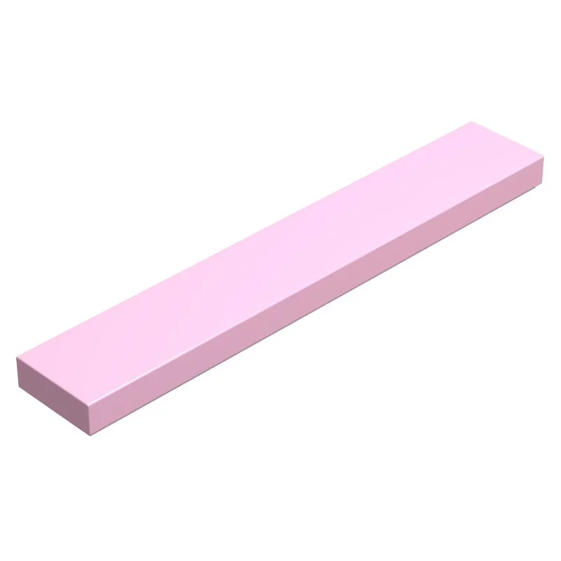 50 stücke DIY Bausteine Glatte 1x6 Figur Ziegel 11 Farben Pädagogisches Kreatives Spielzeug für Kinder Größe Kompatibel mit 6636 – Detail 14