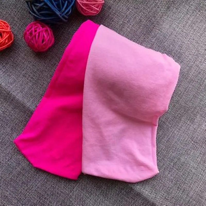 Ballet Tights Children Tights Girls Candy Color For Baby Kids Cute Velvet Pantyhose Contrast Combination Color Girl Spring/Autumn Warm Dance Stockings
