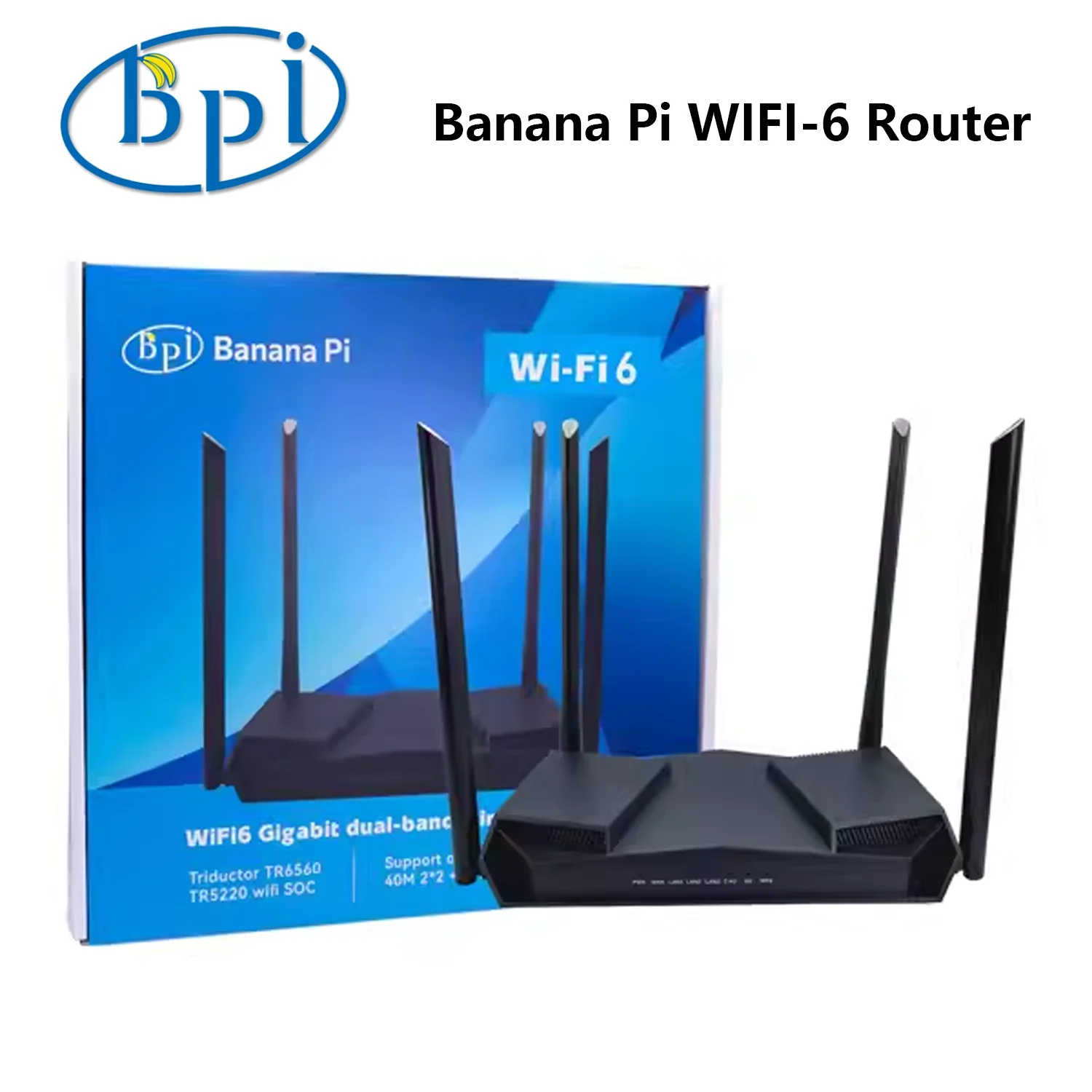 bana-pi-bpi-wifi6ルーター、tri導体、soc、デュアルコア、アームコーテカa9、ルーティングボード、tr6560、tr5220