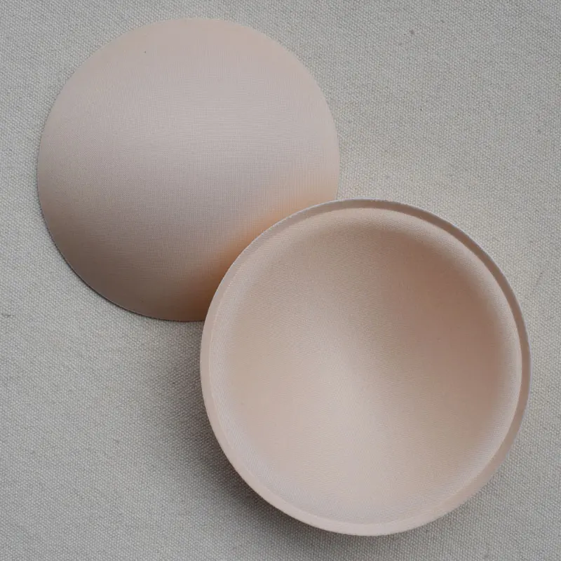 

4 pairs Round Thin Comfortable Soft Bra Inserts Pads Washable And Reusable Removable Sport Bra Cups inserts For Sport Bra