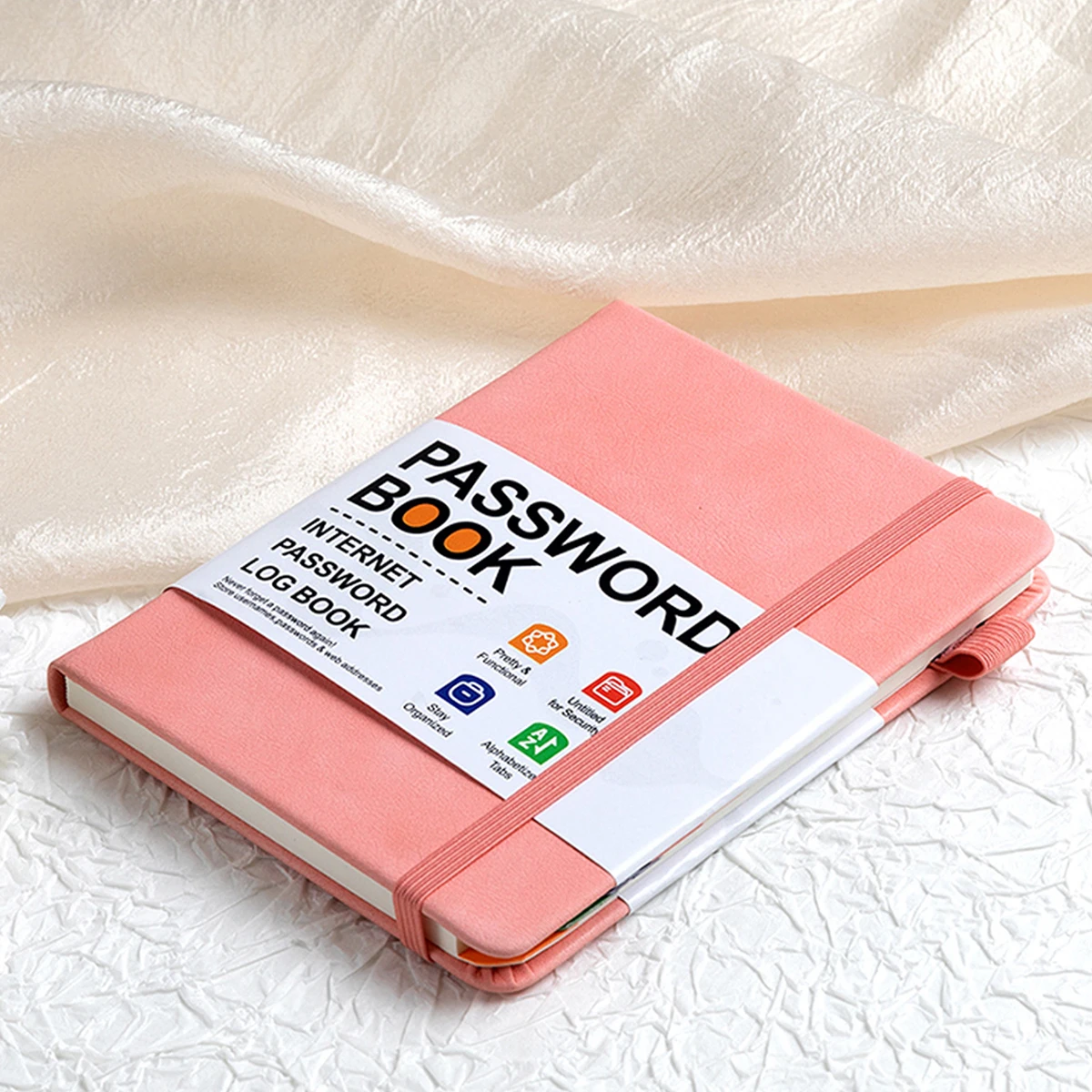 번호 주소부 PU 가죽 B6 사이즈 스트랩 포함, 바로 배송 가능, 신학기 선물 아이디어, 십대 및 성인용 노트 저널 세트