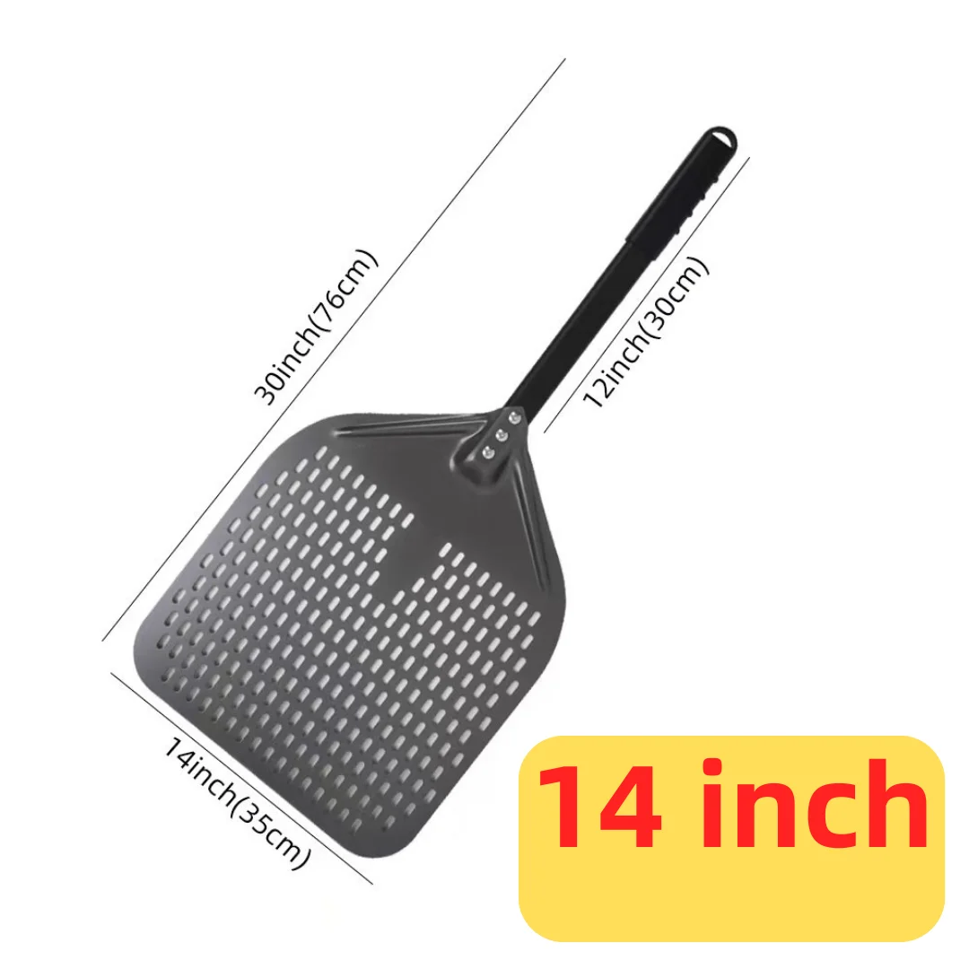 Enhanced Pizza Oven Shovel and Paddle Set - Hard Anodized Baking Tool Collection