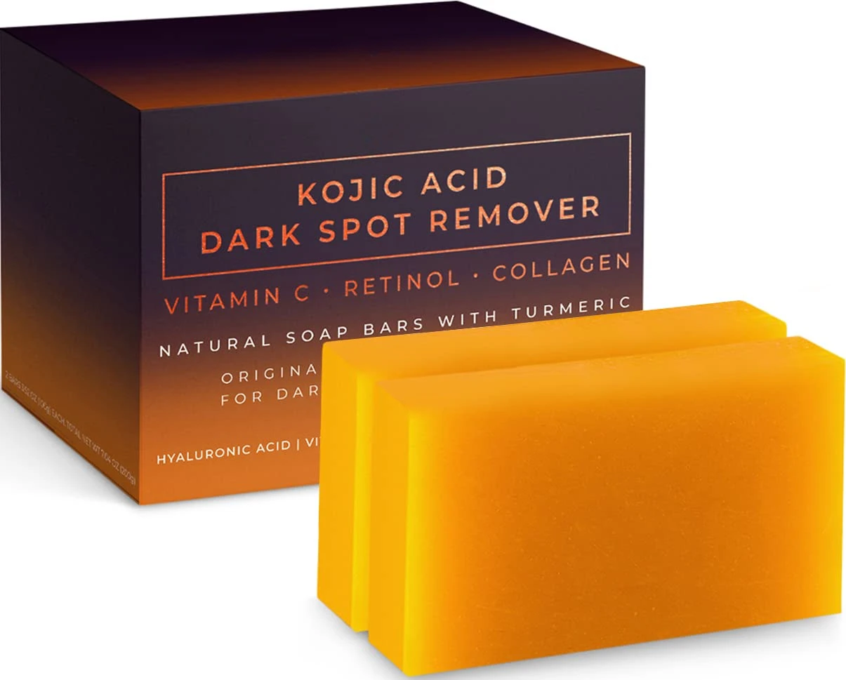 Kojic Acid Dark Spot Remover Whitening Soap Handmade Skin Care Deep Cleaning Moisturizing Cleansing Essential Soap Brighten Skin 2