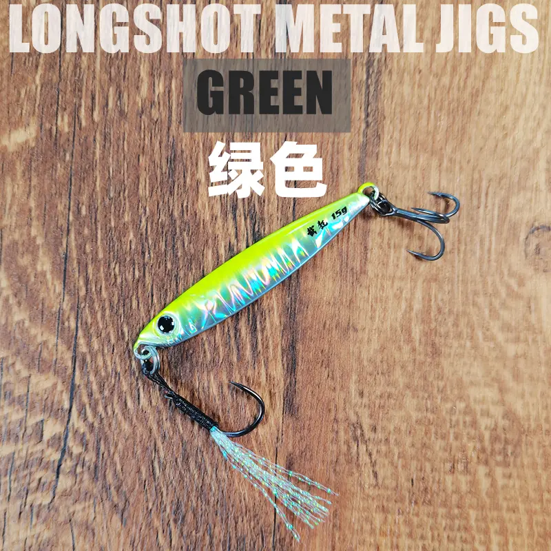 Mr JigginG Fast Sinking Metal Jig Lure 10/15/20/30/40g Saltwater Shore Casting Fishing Sea Bass Metal Jig Artificial Bait Tackle - Image 7
