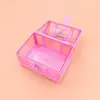 Retro Style Translucent Toy Box Mini Jewelry Box Girls Jewelry Box With Lock Case Container For Trinket Gifts Pretend Play Toy 5