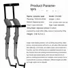 Adjustable Height Exoskeleton Wearable Seat Integrated Support Lightweight Special Work Fishing Stool Standing Worker Ideal Tool 3