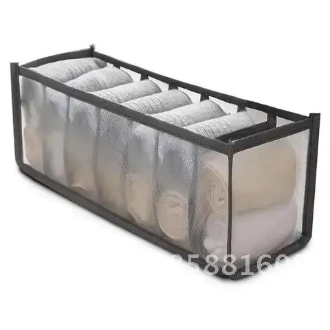 

Bra Underwear Clothes Storage Box Drawer Divider Organizer Boxes for Folding Panty Scarfs Socks Wardrobe Clothes Organizer