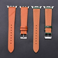 Bracelet en cuir léger pour Apple Watch 49mm 45mm 41mm 44mm 40mm 46mm IWatch Series 10 9 8 7 SE Ultra 2 3 3