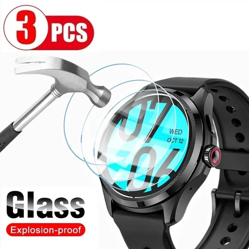 Pellicola Salvaschermo Per Ticwatch Pro 5 3 Vetro Temperato Ultra Gps Per Ticwatch Pro 5 3 Pellicola Protettiva In Vetro Antigraffio Ultra Gps