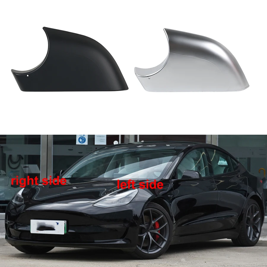 

Аксессуары для автомобиля Tesla Model 3 2018 2019 2020 2021 2022, сменная крышка нижнего держателя бокового зеркала заднего вида