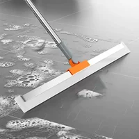 Silicone Scraper Broom Magic Wiper High Place Glass Wiper Floor Mop Household Bathroom Sweeping Water Silicone Scraper Broom Mag 1