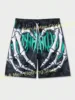Mens Summer Classic Skull Beach Short Pants New Fashion Skeleton Hand Print Men  Gym Shorts Quick Drying  Shorts Men Clothing 5