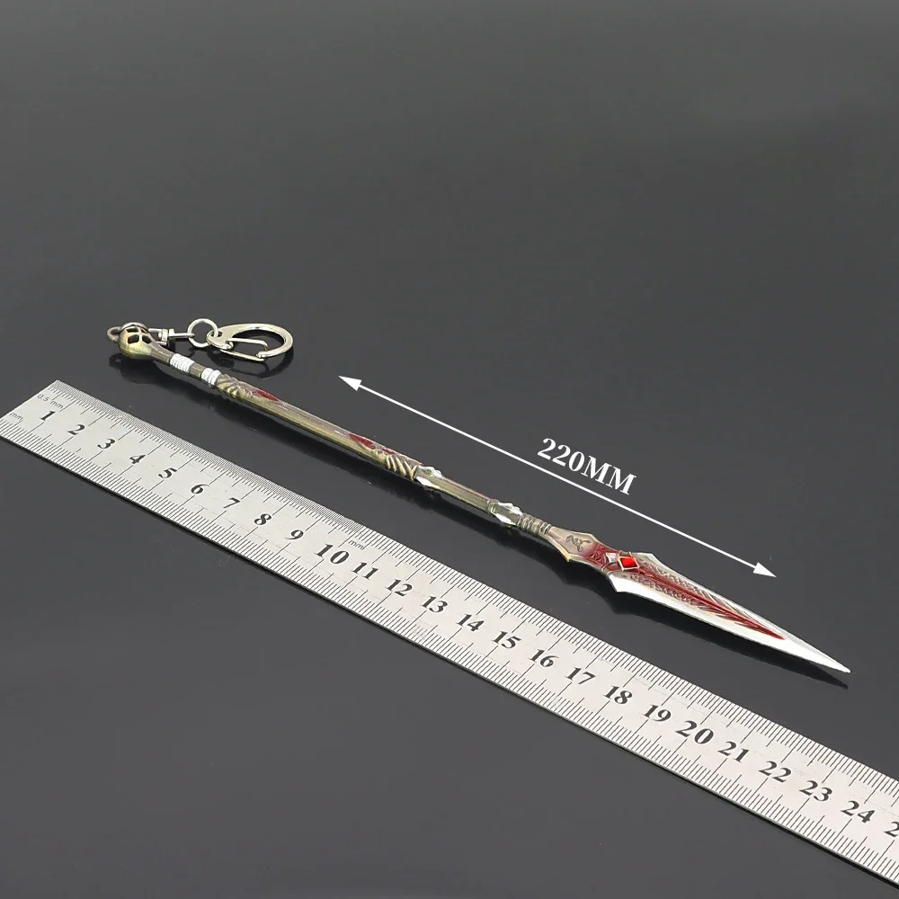 God of War Keychain Kratos Draupnir Spear Leviathan Axe Blade of Olympus Blades of Chaos Runic Blades Peripheral Gifts Toys Game 6