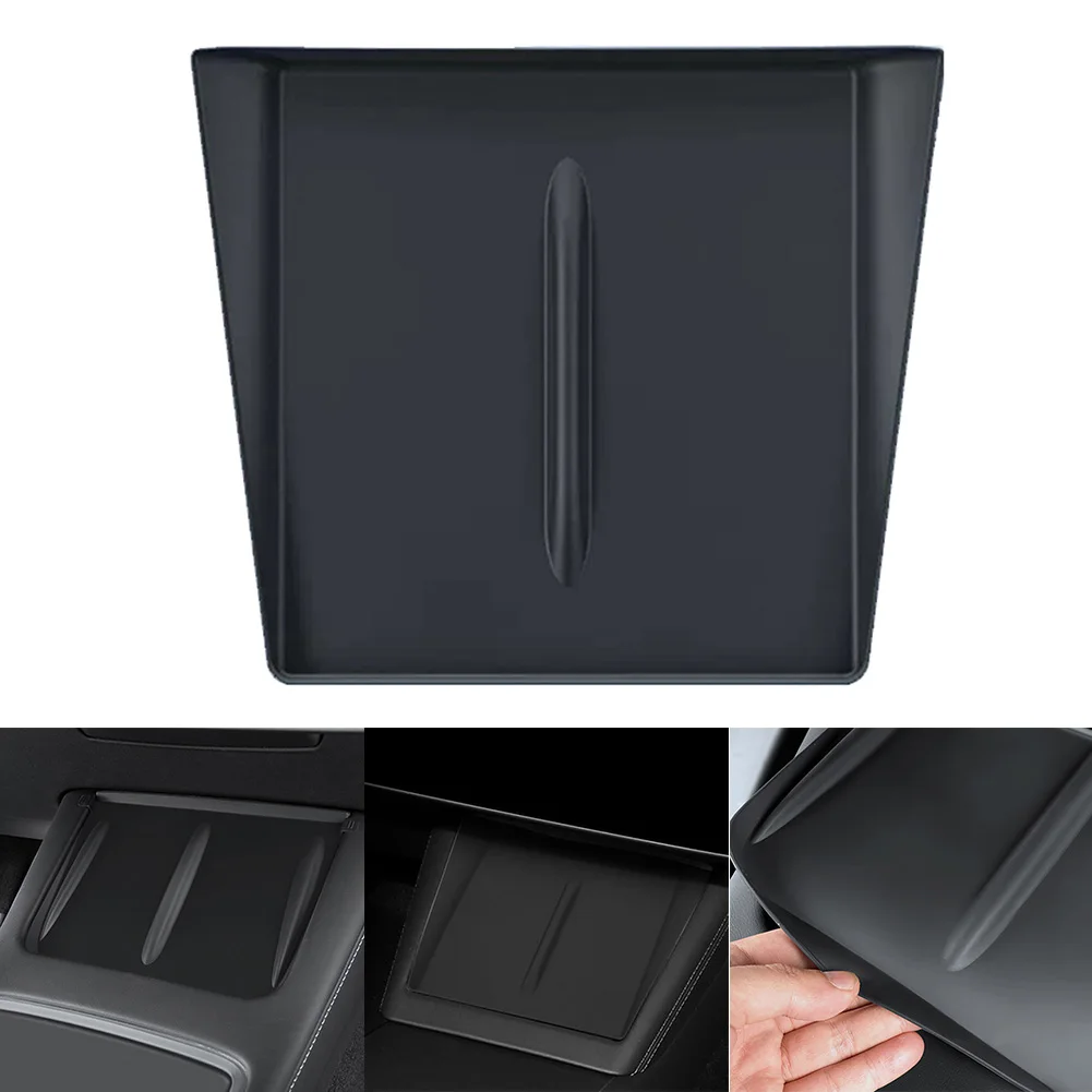 

Car Wireless Charging Panel Silicone Pad [black] For Tesla Model 3 2024 Highland Car Black Wireless Charging Silicone Pad