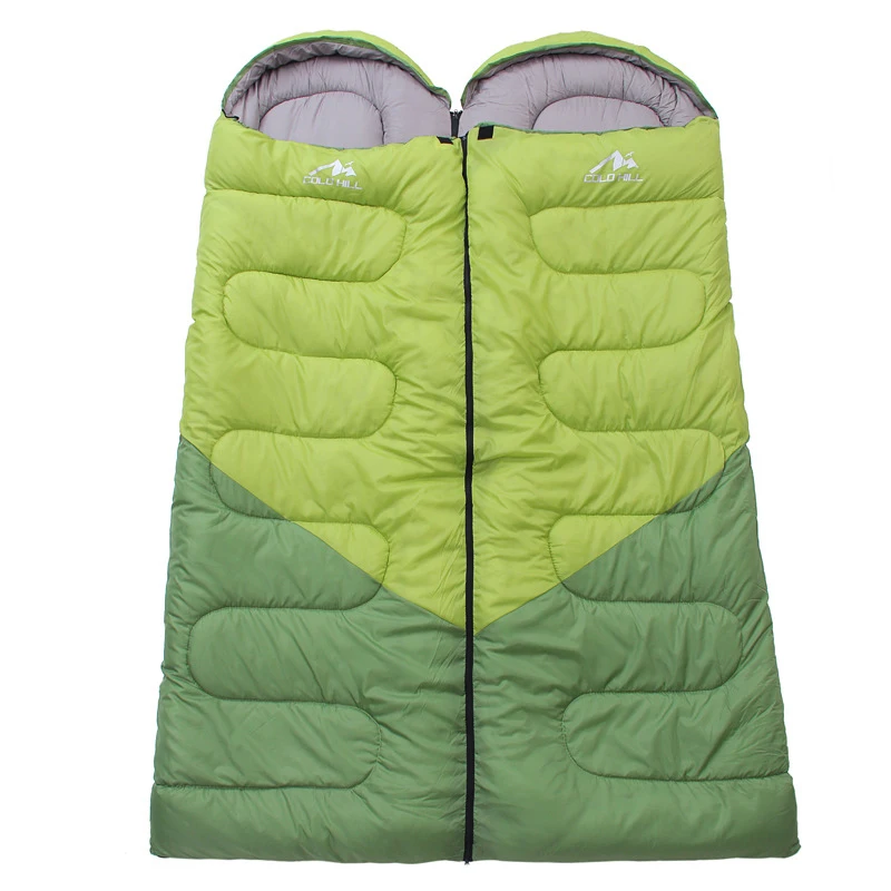 Saco de dormir Ultraligero Camping Impermeable Saco de dormir engrosado  Invierno Cálido Saco de dormir Adulto Al aire libre Camping Sacos de dormir-azul  marino- (huali)