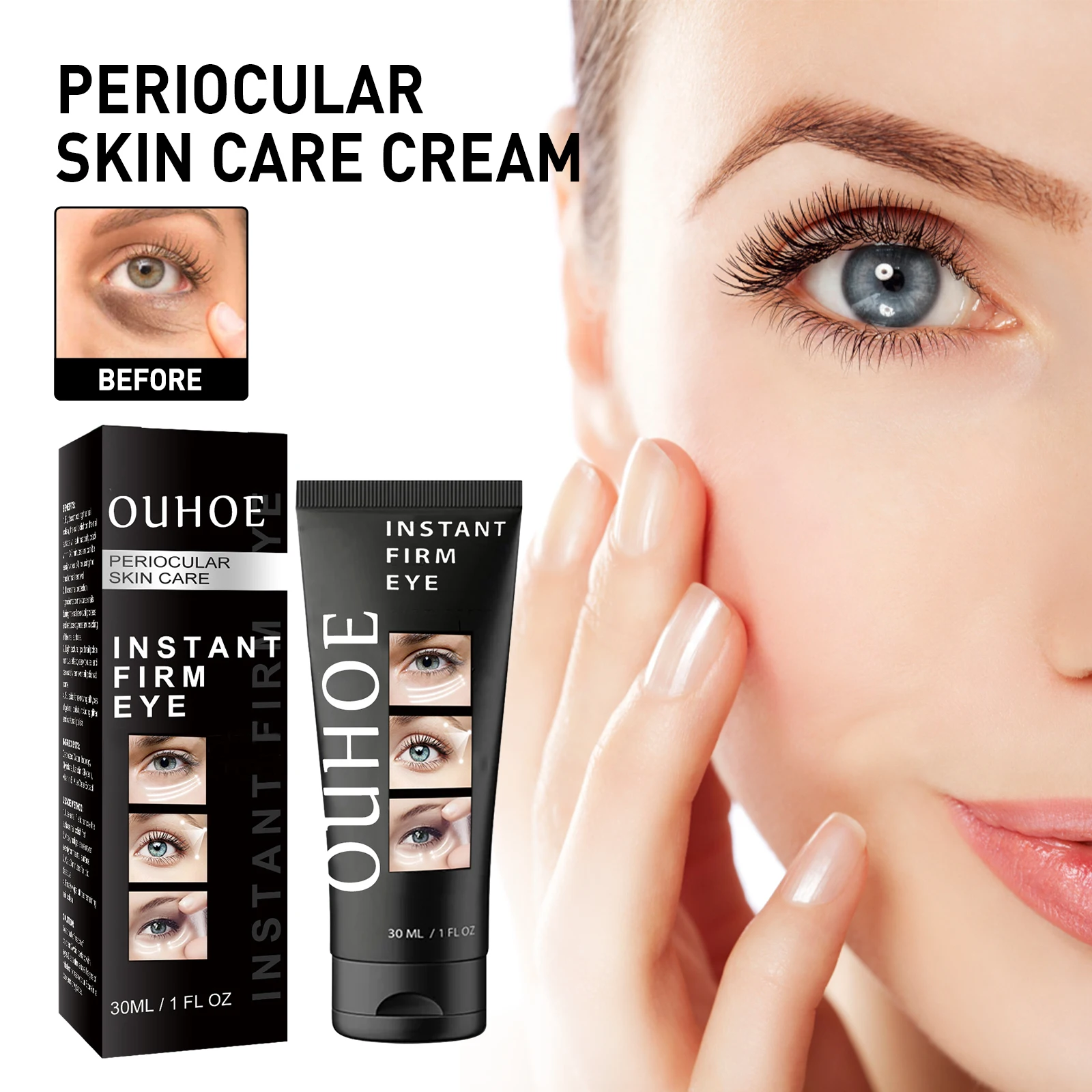 Periocular Skin Care Cream Eye Tightening Lifting Improving Dark Circles Long Lasting Moisturizing Instant Firming Eye Cream
