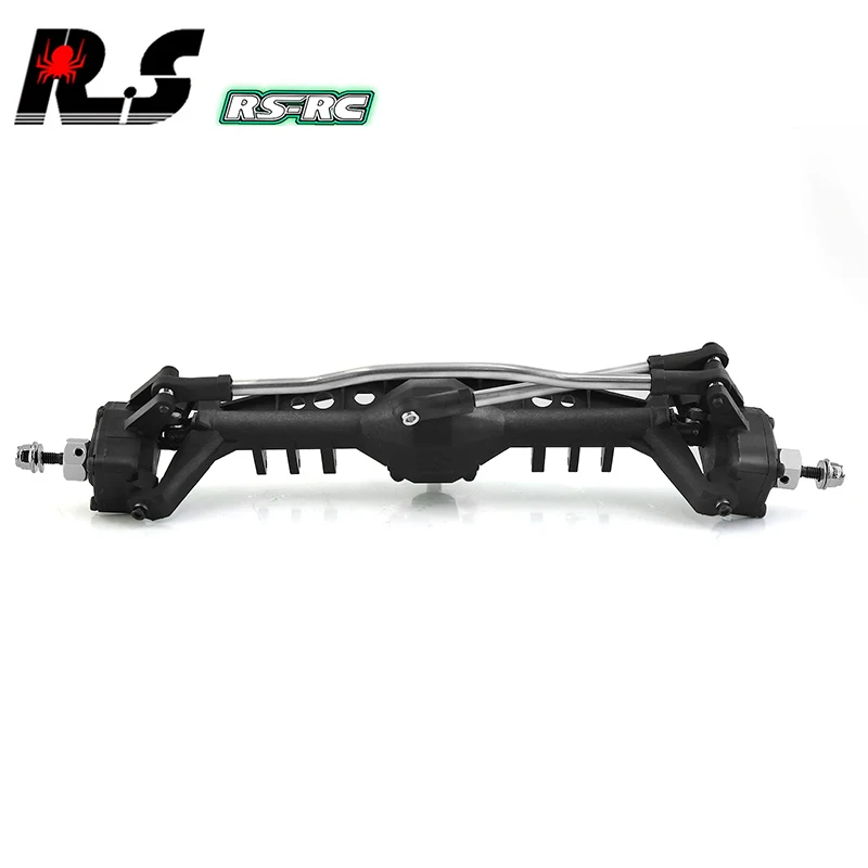 RC Car Front and Rear Plastic Currie F9 Portal Axle Complete for Axial Capra UTB10 1.9 UTB 1/10 RC Crawler Car Upgrade Parts rc crawler upgrade parts