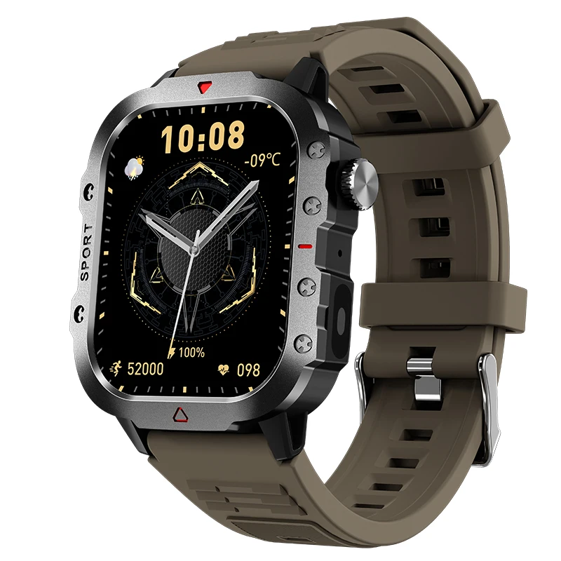 ตัวเลือกสินค้า สมาร์ทวอทช์ Outdoor 2.01 นิ้ว ฟังก์ชันครบ โทรไร้สาย
