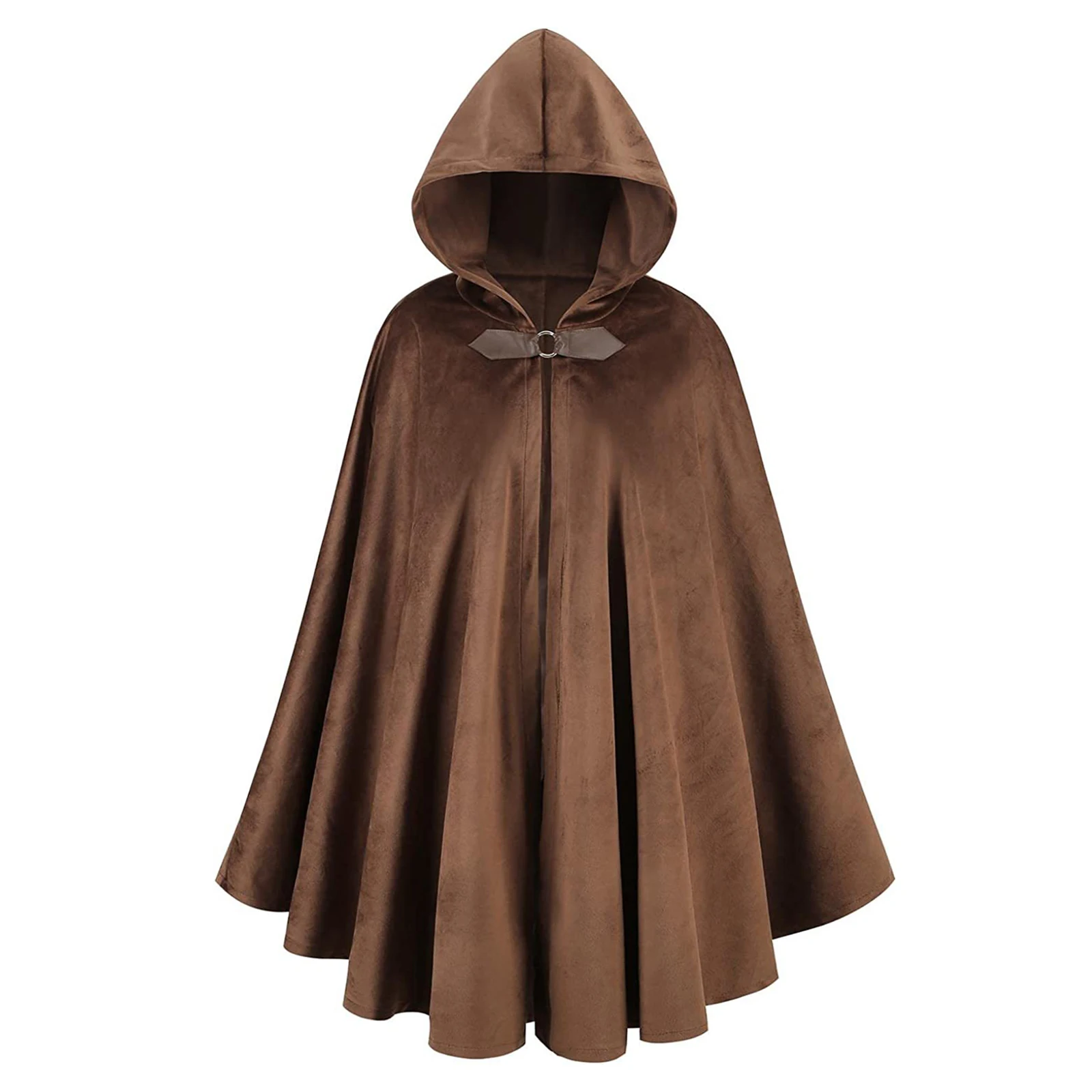 Kinder mittelalter liche Renaissance Retro Umhang Halloween Thema Party Karneval Ritter Cosplay verkleiden Kostüm Vintage Samt Kapuze Umhang – Detail 2